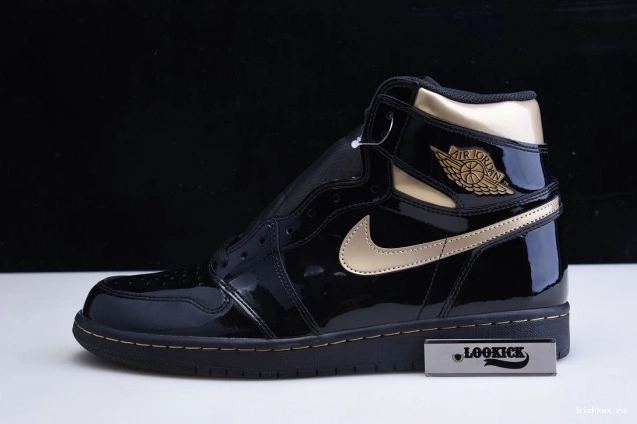 Cheap HIGH (2020) RETRO METALLIC 1 JORDAN GOLD AIR BLACK 555088-032 0813
